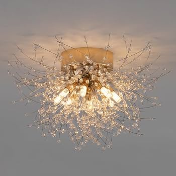 おしゃれで機能的 水連 LED 花形 北欧 シーリングライト ペンダントライト 3灯 シーリングライト ガラス 丸 おしゃれ